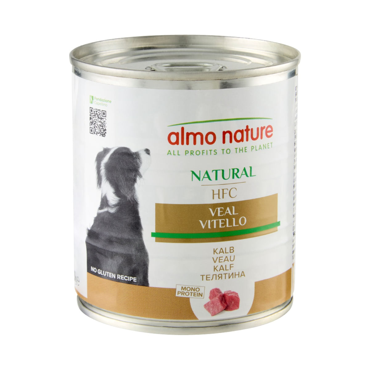 Almo Nature HFC Natural Dog Lattina Multipack 12x290G VITELLO